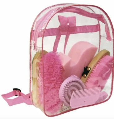 Bolsa de limpieza Rosa con contenido