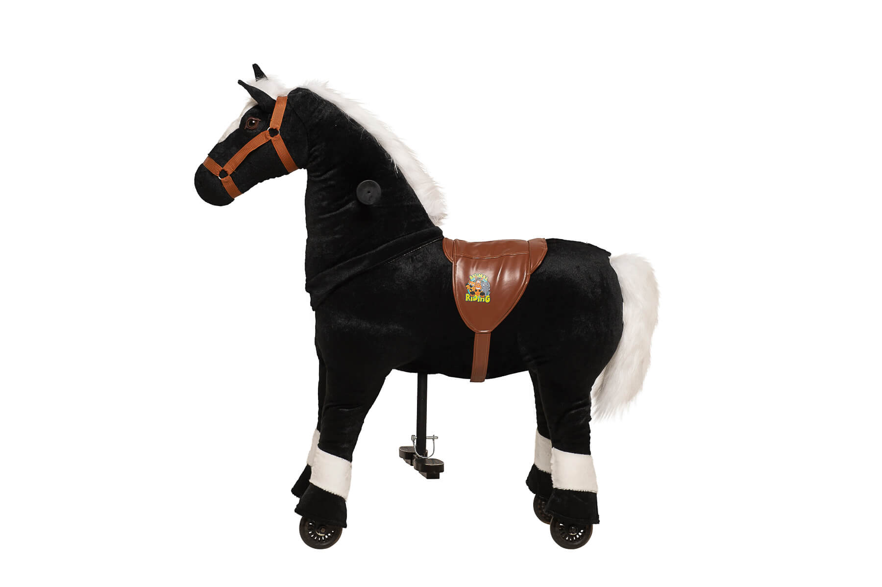 paard op wieltjes