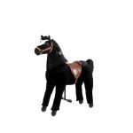 Paard Black Beauty Zwart X-Large